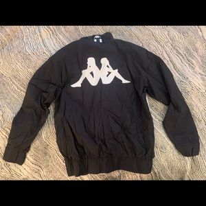 Kappa Windbreaker Jacket, Mens Small